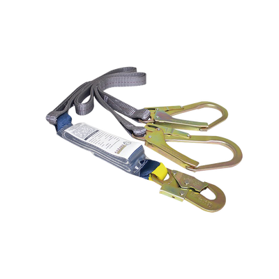 [N4-WS-50-SDG-174922] Cable Amortiguador de Caída con Doble Gancho de Sujeción. Ideal para Escalar Torres o Estructuras.