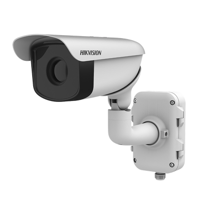 [N4-DS-2TD2367-50/PY-209422] Bala IP Térmica 640 × 512 / Lente 50 mm / Termométrica / Detección de Temperatura / PoE+ / Exterior IP67 / Recubrimiento Anticorrosivo / MicroSD