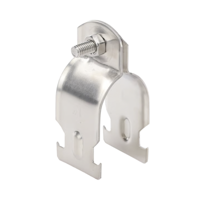 [N4-STRUT-STRAP1-212433] Abrazadera de Acero Inoxidable  de 1" Para Unicanal Tipo Strut