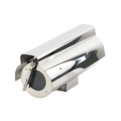 [N4-SYE800/K-231879] Gabinete para Cámaras Tipo Box (Profesional) / Cumple con Norma Anti-Explosión / Cumple con Norma IP68 / Fabricado en Acero Inoxidable / Limpiaparabrisas Integrado