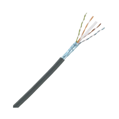 [N4-PUO6X04BL-CEG-190399] Bobina de Cable Planta Externa con Gel, de 4 pares, Cat6A, UTP, Color Negro, 305m