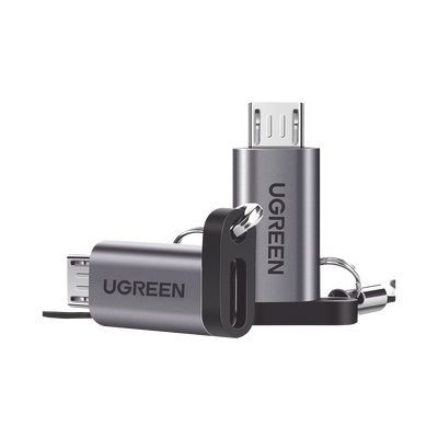 [N4-50590-224416] Adaptador USB-C 3.1 a Micro USB | Carga Rápida | FPC/QC2.0 | Sincronización de Datos | Velocidad de Transferencia de hasta 480Mbps | Incluye Cordón | Caja de Aluminio | Múltiples Protecciones | Amplia Compatibilidad.