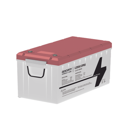 [N4-LI200A12PRO-235431] Batería de Litio Ciclo Profundo, 12.8 Vcc 200Ah, LiFePO4  , Solar, Marina, Máximo 200 A de Descarga