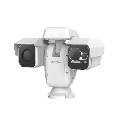 [N4-DS-2TD6237T-25H4L/W-207572] Punta de Poste IP Dual / Térmica 25 mm (384 X 288) + Óptico 40X / 200 mts IR / IP66 / Detección de Temperatura / Micro SD
