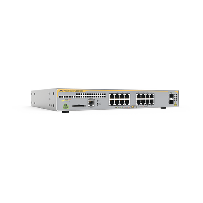[N4-AT-X230-18GP-R-10-142273] Switch PoE+ Administrable Capa 3, 16 Puertos 10/100/1000 Mbps + 2 SFP Gigabit, 247 W