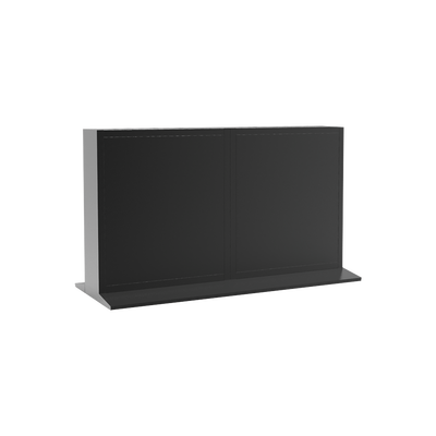 [N4-DS-DN55B3M/B-175748] Gabinete Pedestal Modular Para Piso / Compatible con Monitor de 55" / Especial para Videowall / Compatible con DS-D2055NL-B/G - DS-D2055LU-Y