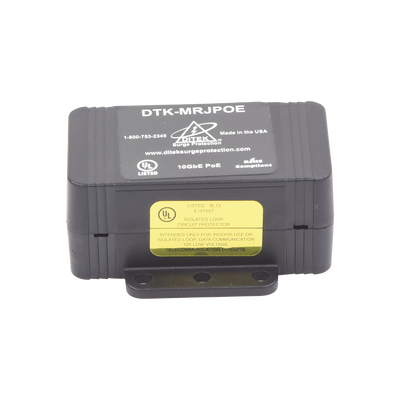[N4-DTK-MRJPOE-15149] Protector Contra Sobretensiones PoE/HiPoE Hasta 10 GbE, Para Cámaras IP PoE, WAP, Control de Acceso, Iluminación PoE