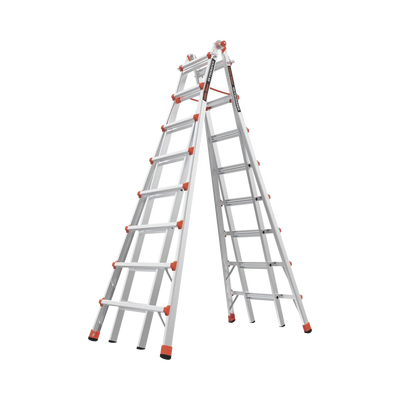 [N4-SKYCRAPER-15C-196272] Escalera telescópica en "A" de 4.5 metros de aluminio.