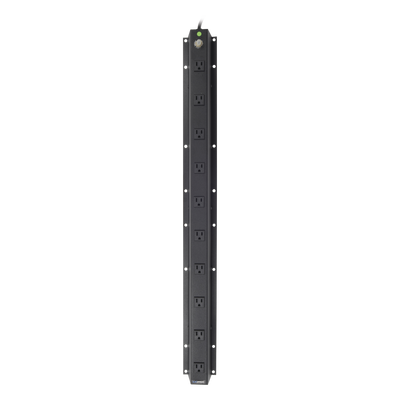 [N4-TCMSR19-32502] Tomacorriente Vertical (PDU) de 10 Contactos (NEMA 5-15R). Voltaje Entrada/Salida: 120Vca/15A
