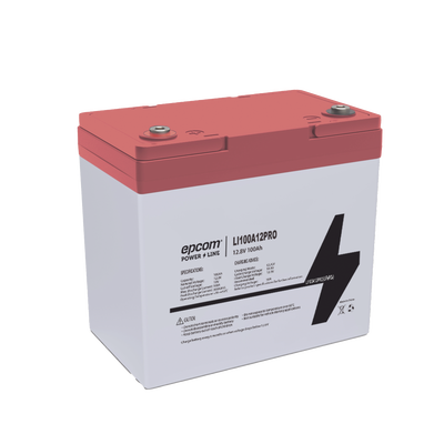[N4-LI100A12PRO-235430] Batería de Litio Ciclo Profundo, 12.8 Vcc 100Ah LiFePO4 Válvula de Alivio, Solar, Marina, Máximo 100 A de Descarga