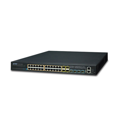 [N4-SGS-6341-24P4X-88739] Switch Administrable L3 Stacking 10/100/1000T 24 puertos PoE802.3at, 4 puertos 10G SFP+ 370 W