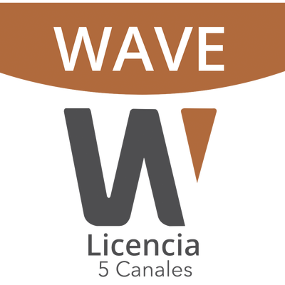 [N4-WAVE-PRO-05-222532] Licencia de 5 Canales de Wisenet Wave Profesional