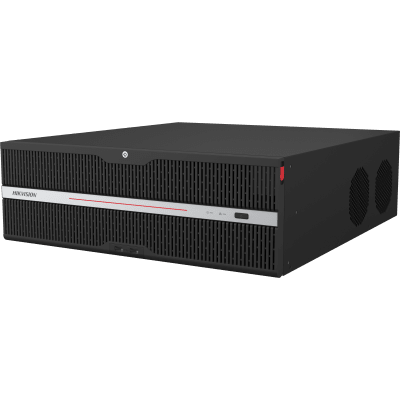 [N4-DS-96128NXI-S16R-237133] [Doble Poder de Decodificación] NVR 32 Megapixel (8K) / 128 Canales IP / AcuSense / ANPR / Conteo de Personas / 16 Bahías de Disco Duro / 2 Tarjetas de Red / Soporta RAID con Hot Swap / 2 HDMI en 8K / POS / Alarmas I/O  / Smart Search