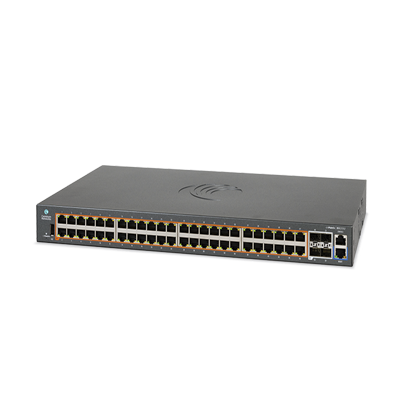 [N4-MXEX2052GXPA00-188400] Switch PoE cnMatrix EX2052-P 802.3af/at de 48 puertos Gigabit y 4 SFP+, Capa 3, 400 W, gestión en la nube