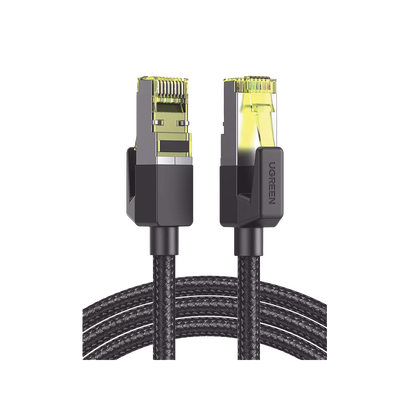 [N4-80425-231212] Cable Ethernet Cat7 CLASSâ… F/FTP Redondo con Malla de Nylon 5 Metros