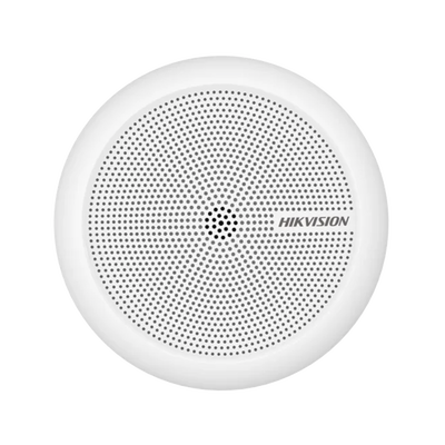 [N4-DS-2FP2061-235388] Micrófono Omnidireccional (360°) / Uso en Interior / Preamplificado para CCTV / Cancelación de Ruido Ambiental / Uso en Techo - Pared - Escritorio / Alcance de 5 Metros