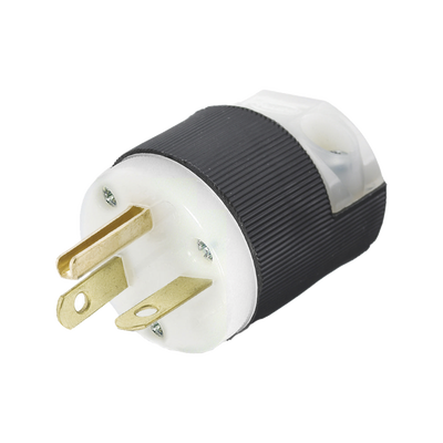 [N4-HUB-HBL5466C-213833] Clavija Entrada Recta/ 20 A 250 V CA/ 2 Polos 3 Hilos/ Nema 6-20 P/Grado Comercial - Industrial.