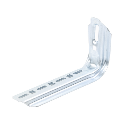 [N4-MG-60-101EZ-77294] Ménsula omega tipo L inteligente, 210mm de ancho, con acabado Electro Zinc