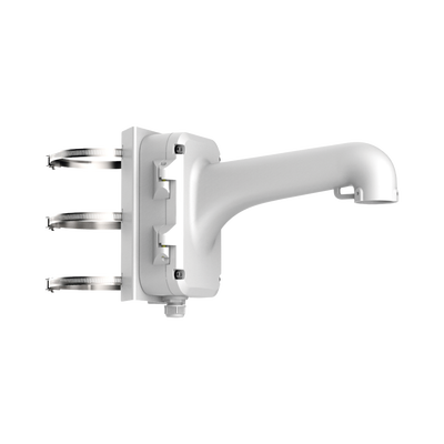 [N4-DS-1604ZJ-POLE-175737] Montaje de Poste para Domos Hikvision / Color Blanco / Uso en Exterior