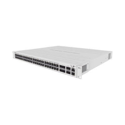 [N4-CRS354-48P-4S+2Q+RM-191865] Cloud Router Switch 48 puertos PoE 802.3af/at Gigabit, 4 puertos SFP+ 10G, 2 puertos QSFP+ 40G, Montaje en Rack