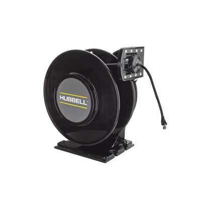[N4-HBLI50CAT6-235017] Black Industrial Reel, 50 Ft, CAT6 Cable
