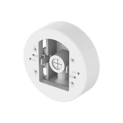 [N4-SBD-180PMW-224814] Montaje adaptador para instalacion en poste de camaras Domo y Bala serie X o P marca Hanwha