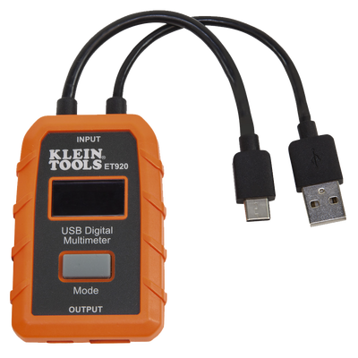 [N4-ET-920-201401] Multímetro digital USB para USB-A y USB-C.