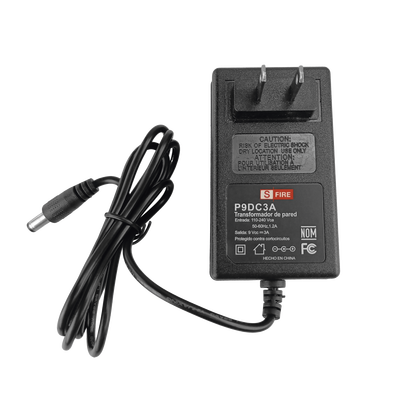 [N4-P9DC3A-88975] 9 Vcc / 3 A / Adaptador de voltaje / Voltaje de Entrada de 100-240 Vca / Para Usos Múltiples / Video Vigilancia, Acceso, Asistencia, Alarmas, Etc.