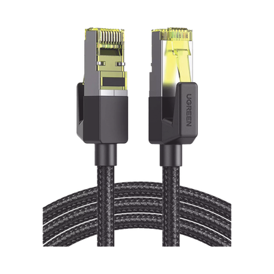 [N4-80424-231211] Cable Ethernet Cat7 CLASSâ… F/FTP Redondo con Malla de Nylon 3 Metros