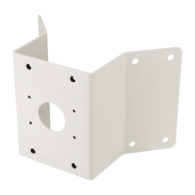 [N4-SBP-300KM1-227020] Adaptador de esquina compatible con montaje de pared SBP-300WM1, para domos fijos y PTZ Wisenet en interior o exterior
