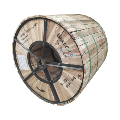 [N4-GYFC-8Y-24C-S100/4KM-185771] Carrete de 4 km de Fibra Óptica Aérea Figura 8 G.652D, Monomodo de 24 Hilos, Exterior, Span 100, Loose Tube