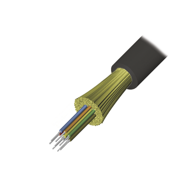 [N4-9GD8P004C-E201A-94018] Cable de Fibra Óptica de 4 hilos, Interior/Exterior, Tight Buffer, No Conductiva (Dielectrica), Plenum, Monomodo OS2, 1 Metro