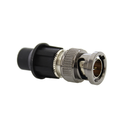 [N4-KBM-66030] Conector a presión para cable tipo RG6, RG59, RG178 en sistema CaP ( Incluye CaP color negro )