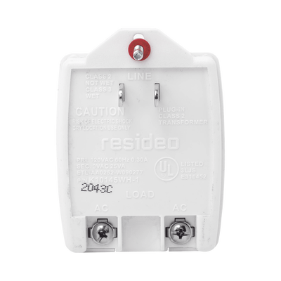 [N4-K10145WH-1-161107] Transformador de Pared 9 Vca, 25 VA.