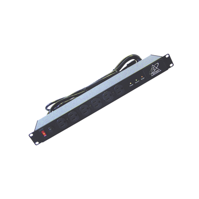 [N4-DTK-RMAC12-72618] Protector Contra Sobretensiones de 120 VCA, 15 A, 12 Salidas, Montaje en Rack 1U, Servidores Montados en Rack, Sistemas de Voz, Controladores, Equipos de Video Vigilancia