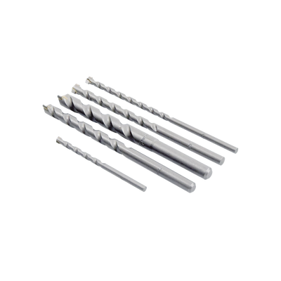 [N4-D-36033-176123] Juego de 5 Pzas. de Broca para Concreto, Zanco Recto (3/16", 1/4", 5/16", 3/8" y 1/2").
