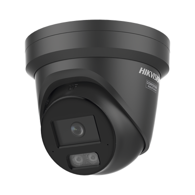 [N4-DS-2CD2367G3-LI2UY(BLACK)-236085] [Dual Light + ColorVu 3.0 + HikAI] Turret IP 6 Megapixel / Lente 2.8 mm / 30 mts IR + Luz Blanca / 2 Microfonos Integrados / Exterior IP67 / WDR 130 dB / ACUSENSE 3.0 / Metal / NEMA 4X / ACUSEARCH