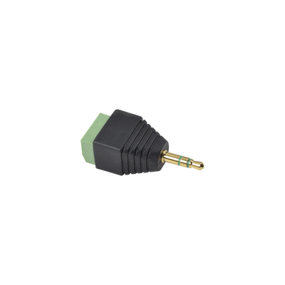 [N4-JR58-69468] Adaptador para audio y video de 3.5 mm con terminal atornillable