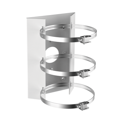 [N4-DS-2904ZJ-175732] Montaje de poste para cámaras Hikvision / Uso interior y exterior