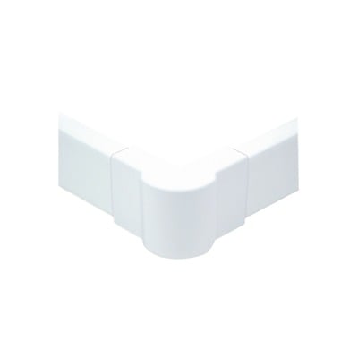 [N4-PT-48-EE-76638] Esquinero exterior blanco para canaleta PT48 (6110-01002)
