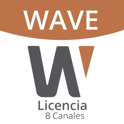 [N4-WAVE-PRO-08-164379] Licencia de 8 Canal de Wisenet Wave Profesional