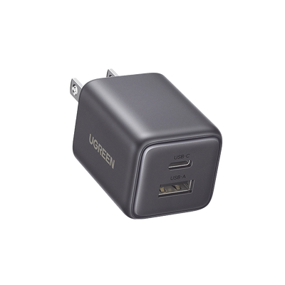[N4-55533-237637] Cargador rápido GaN 1A1C de 20 W y 2 puertos