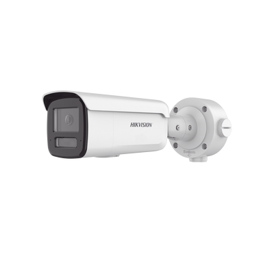 [N4-DS-2CD3T87G3-LISU-240155] Bala IP 8 Megapixel / Lente 4 mm / Dual Light (60 mts IR + 60 mts Luz Blanca ) / Darkfighter S / Exterior IP67  / WDR 130 dB / 4 Analíticos: AcuSense, Deteccion Facial, Conteo de Personas por Cruce y Zona