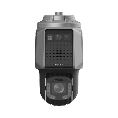 [N4-DS-2SR8C440I5XG-LFW/SP/R15/18-240300] Cámara PTZ con Radar Triple Cámara Integrada / Detección de Intrusión por Radar / Rango de Detección 500 m / 32x Zoom Óptico / IP67