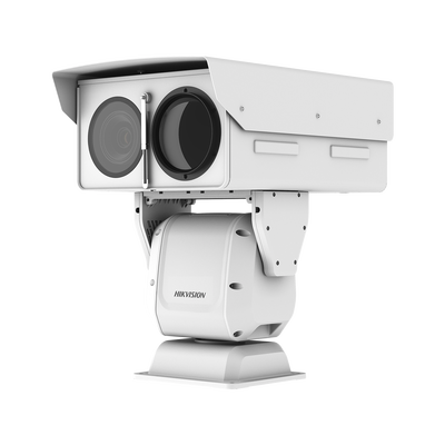 [N4-DS-2TD8167-190ZC4F/W-235984] PTZ IP Punta de Poste / Lente Térmico 36 - 190 mm (640 X 512) / Lente Óptico 56X Zoom  /Exterior IP66 / 48 Vcc