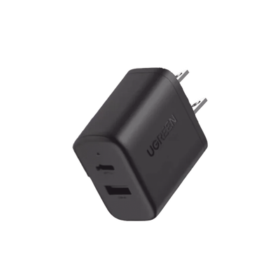 [N4-45303-235942] Cargador Rápido de 2 Puertos 20W Negro