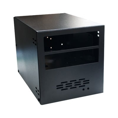 [N4-SR-40K-31033] Gabinete para instalación de dos radios móviles Kenwood.