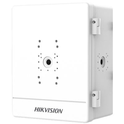 [N4-DS-SBOX-03-241124] Caja para Videovigilancia para Exterior / IP66 / IK10 / Soporta 3 Dispositivos (PTZ, Bocinas, Cámaras Fijas)