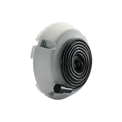 [N4-VERIFACT-B-70536] Micrófono omnidireccional captación de sonido hasta 5 mts en cualquier dirección, compatible con todas las marcas de cámaras, extensión de cable de 1 m para utilizarse cuando la altura del techo pasa de los 5 m