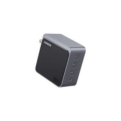 [N4-45224-237820] Cargador de 100W serie Nexode S | 4 Puertos de Carga Rápida | 3 USB-C | 1 USB-A | Tecnología GaN II | PD3.0 | QC4.0 | FCP/SCP/AFC/PPS/PPS2.0 | Tecnología de Protección Térmica | Optimiza la Carga | Carcasa Ignifuga.